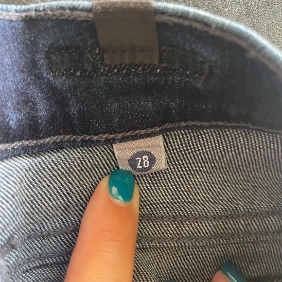 Women's COH Citizen's of Humanity Coated Black Jeans Sz. - 28 - Picture 5 of 6